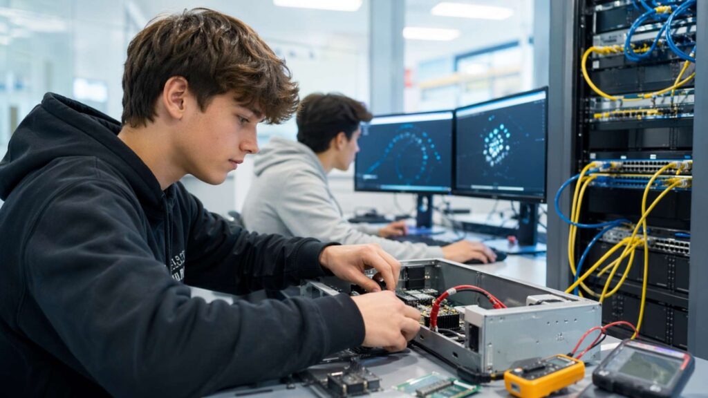 Bac Pro CIEL : niveau maths et logique pour réussir
