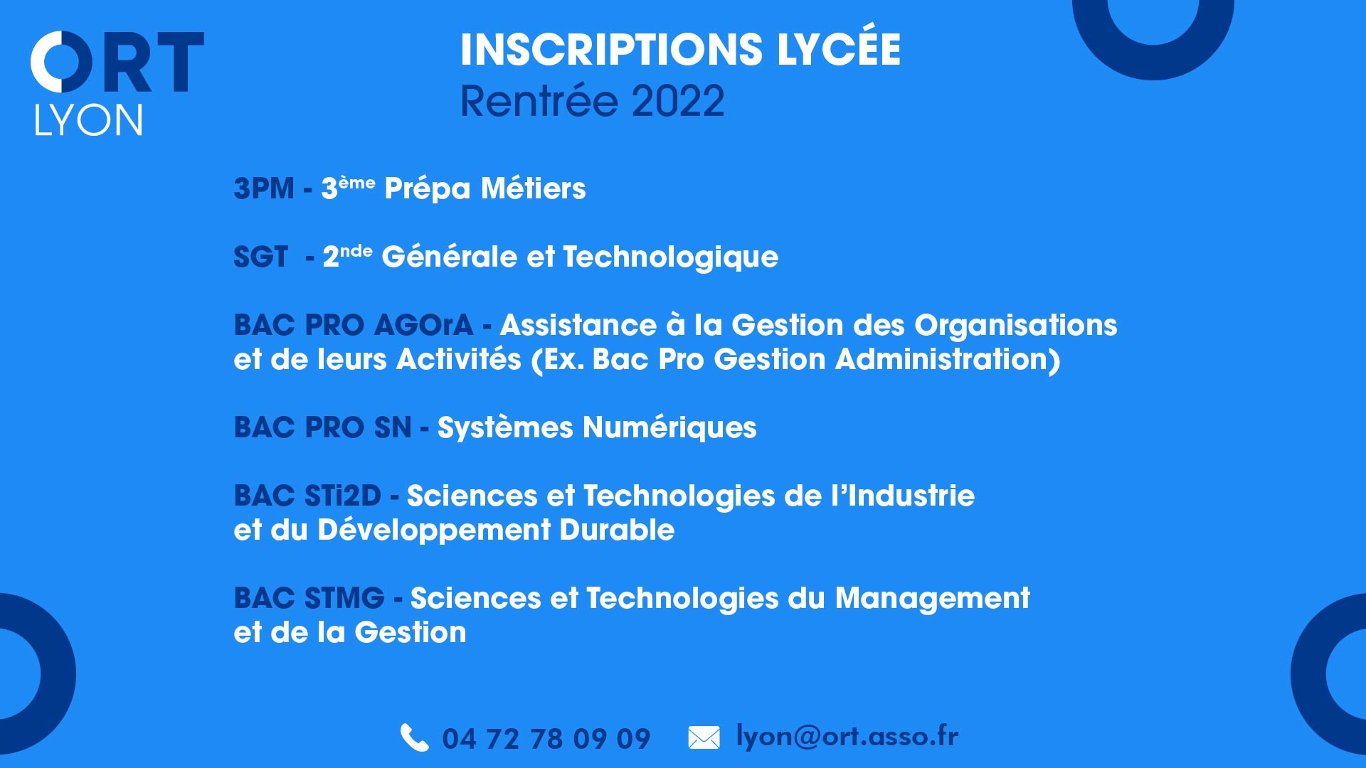 Inscription Lycée